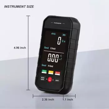 ET925PRO Ручной портативный тестер электромагнитного излучения с большим ЖК-дисплеем Электрическое поле разноцветный