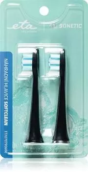 Eta Sonetic Soft Clean 0707 90600 Ttes De Remplacement Pour Brosse Dents TU прозрачный