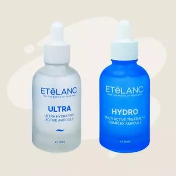 Etelanc Help Kit Water Ampoule 50ml + Hydro Ampoule 50ml