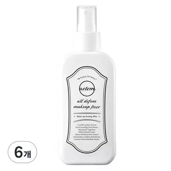 Etem All Defense Makeup Fixer, 150ml, 6 pcs.