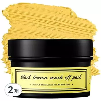 Etem Black Lemon Wash Off Pack 100мл, 1 упаковка, 2 шт.
