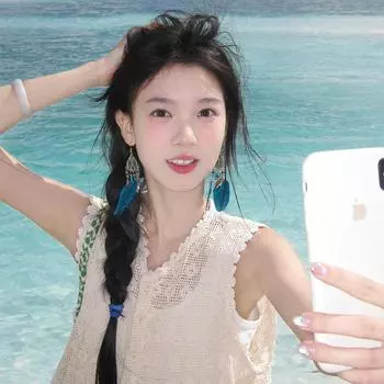 Ethnic Style Super Fairy Feather Earrings Bohemian Holiday Wind Ear Hook Premium New Chinese Beaded Earrings Women