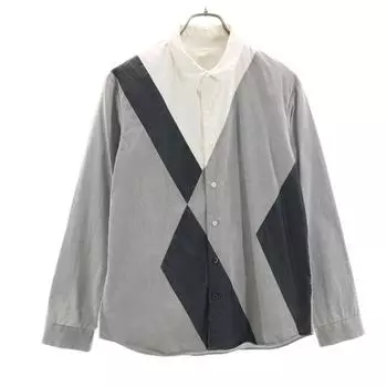 ETHOSENS made in Japan Long sleeve shirt 1 gray Men s Used