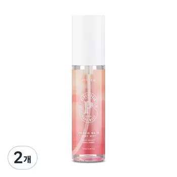 Etiere Peach Skin Мист для тела с ароматом персика, 2 шт., 100 мл