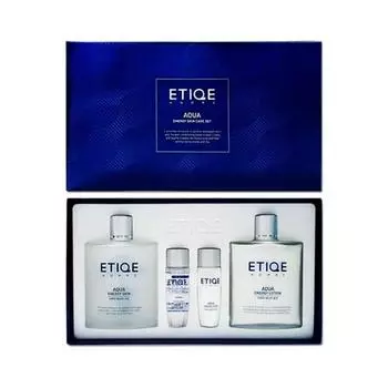 Etique Homme Aqua Energy Skincare 4-piece set, 1 set