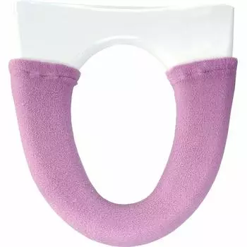 etoffe Washed and heated toilet seat cover pink