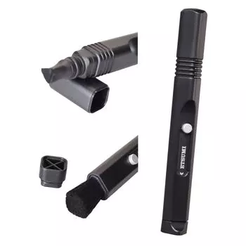 Etsumi расходные материалы для ухода за линзами ручка-щетка для линз щетка для чистки линз ручка и VE-5365 чёрный