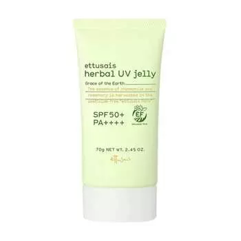 ettusais Herbal UV Jelly Sunscreen Gel for Face and Body SPF50+/PA++++ 70g