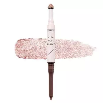 Etude Aegyo Sal Maker Liner 0,1 г + блестки 0,5 г, розовое мерцание, 1 набор