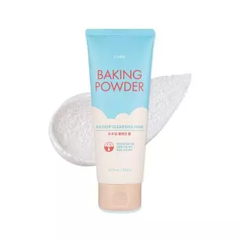 ETUDE Baking Powder BB Пенка для глубокого очищения, 5,4 жидких унции.(160ml) (21 год нашей эры) | Идеальное очищение и пилинг, удаляет отходы из пор и омертвевшие клетки кожи. 1ea