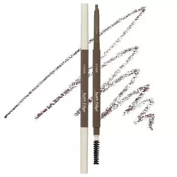Etude Bare Edge Slim Brow 0,1 г, 01 Темно-коричневый, 1 шт.