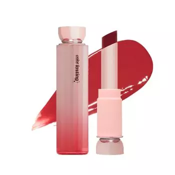 ETUDE Color Lasting Glow Stick Lipstick Color Lasting Lipstick Glossy Finish High Moisture Plump Shiny Volume Vegan Сертифицированный Single [Etude ярко-розовый