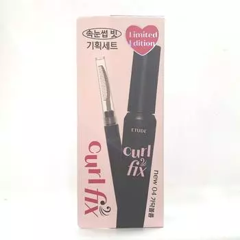 Тушь для ресниц Etude Curl Fix 7,5 г, 04 прядный план объема, 1 шт.