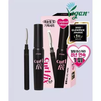 Etude Curl Fix Mascara Strand Volume + Eyelash Comb Gift Set NONE