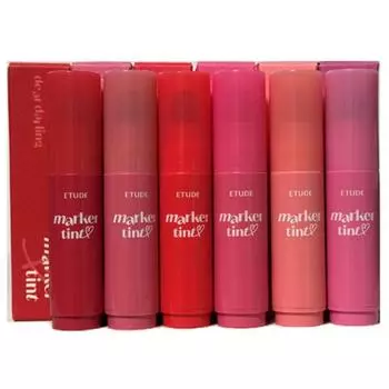 Etude Dear Darling Marker Tint 3.5g, No. 05 Pink Tangerine, 1 pc.