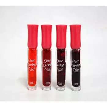 Etude Dear Darling Water Gel Tint 5g 5 Colours Lip Tint Lip Care Moist Lips Glossy Tint Lip Makeup Lip Balm Lipstick, Berry Banana Pink, 1 шт.