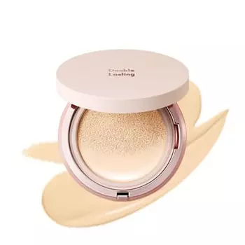 ETUDE Double Lasting Cushion Glow Neutral Vanilla Foundation 1 piece (x 1)