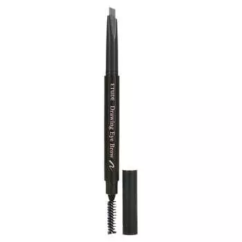 ETUDE, drawing eyebrow pencil, 04 dark gray, 1 pencil
