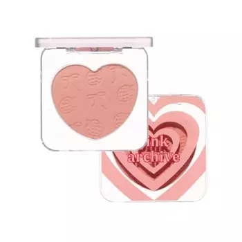 ETUDE [Etude Official] Heart Flutter Blusher Cheek Pink Matte Christmas Coffret