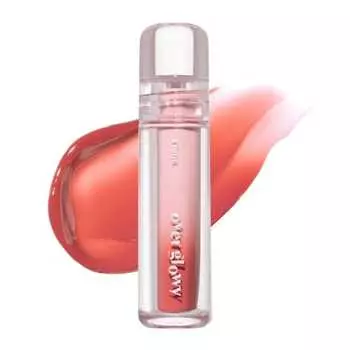 ETUDE [Etude Official] Overglow Tint 3g Lip Tint Lipstick Glossy Finish Highly Moisturizing Melo Tint Plump Glossy Volume Vegan Certified (Rose Bouque