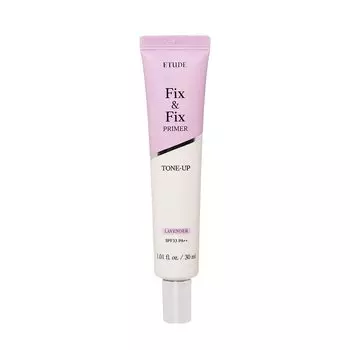 ETUDE Fix Fix Tone Up Primer части [Etude Official] и лаванда/база под макияж/фиолетовый/фиолетовый/ниацинамид 1.0
