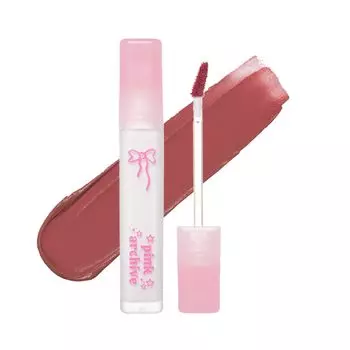 ETUDE Fixing Tint Velvet Pink Strawberry Lip Tint Lipstick Matte Pink Korean Cosmetics флакон [Etude Official] 3,8 г 1,0