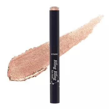 ETUDE Glitter Eye Shadow PK004 Glitter Single Color Stick Eye Shadow Tear Bag 1 piece [Etude Official] / / / / (x 1)