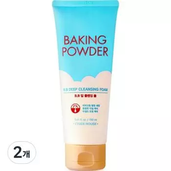 Etude Глубоко очищающая пенка Baking Powder BB, 160 мл, 2 шт.