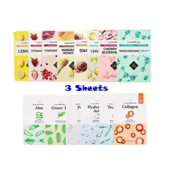 [Etude House] 0,2 Терапевтическая воздушная маска 20 мл * 3 листа Aloe