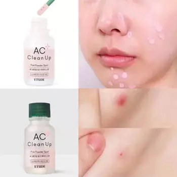 Etude House - AC Clean up Pink Powder Spot 15ml