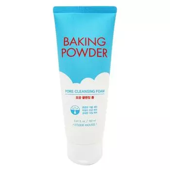 ETUDE HOUSE Baking Powder Pore Cleansing Foam Очищающая пенка для умывания, 160 мл,