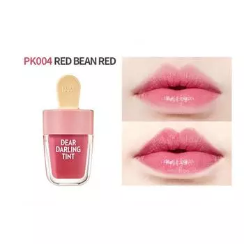 Etude House Dear Darling Water Gel Tint 4,5 г (красная фасоль PK004)