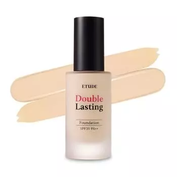 Etude Тональная основа House Double Lasting Liquid Foundation 30 г, нейтральная ваниль, 1 упаковка