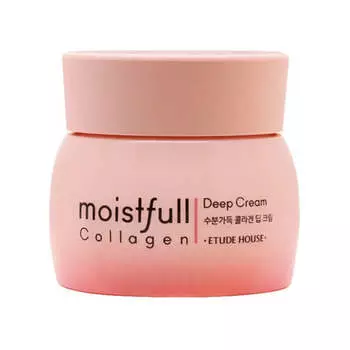 Etude House Moistfull Collagen Deep Cream 75ml - Глубокий крем с коллагеном