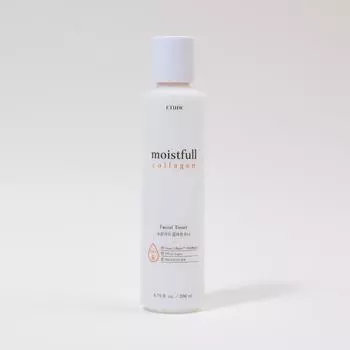 Etude House Moistfull Collagen Facial Toner (Skin) Увлажняющий коллагеновый тоник для лица, 200мл