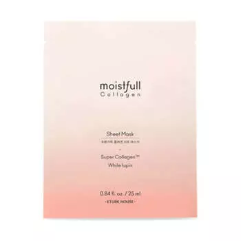 Etude House Moistfull Коллагеновая тканевая маска 25мл*5шт