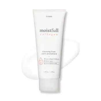 Etude House New Moistfull Пенка для умывания с коллагеном 150г