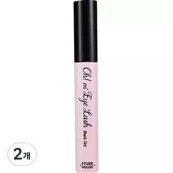 Etude House Oh My Lash Fresh Face Cara 7ml, No. 6 Black Tint, 2 pcs.