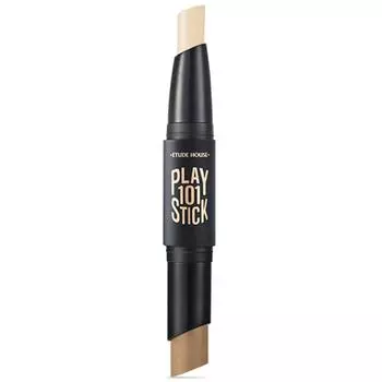 Etude House Play 101 Stick Contour Duo 6 г, нет. 3 Натуральный, 1 шт.