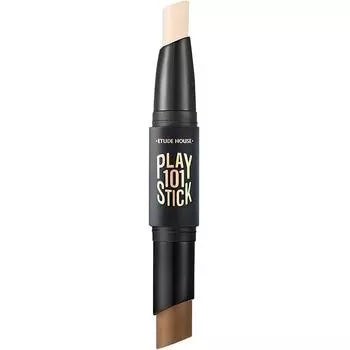 Etude House Play 101 Stick Contour Duo Multi Stick 6 г, нет. 2 Интенсивный, 1 шт.