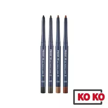 [ETUDE HOUSE] Proof 10 Гелевый карандаш-лайнер 4 типа 1 Black