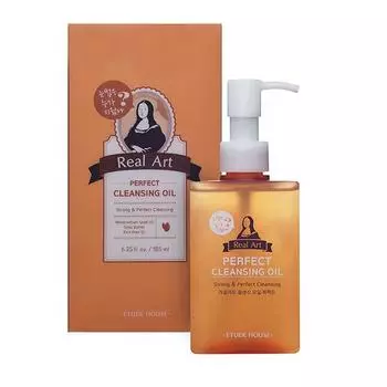 Etude House Real Art Perfect Cleansing Oil / Гидрофильное масло для лица, 185 мл.