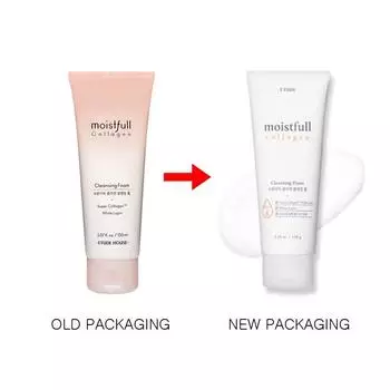 Etude House - *Renewal* Moistfull Collagen Cleansing Foam 150ml