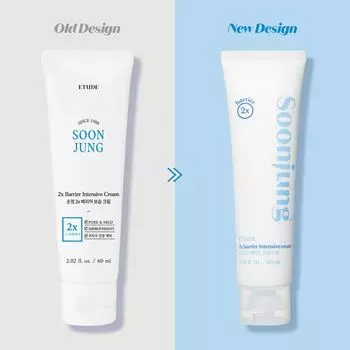 Etude House - *Renewal* Soon Jung 2x Barrier Intensive Cream 60ml
