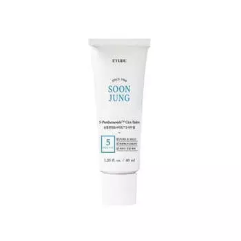 Etude House Soon Jung 5-пантенсозидный бальзам Cica 40 мл