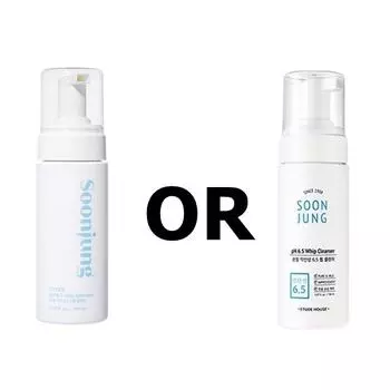 [Etude House] Soon Jung pH 6.5 Whip Cleanser 150мл