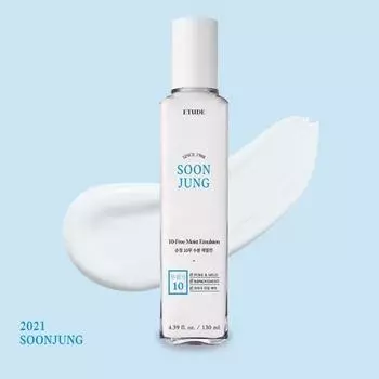 Etude House, SoonJung 10 Бесплатная увлажняющая эмульсия 130 мл