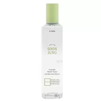 ETUDE HOUSE Soonjung Centella Weak Acid Soothing Toner 200 мл