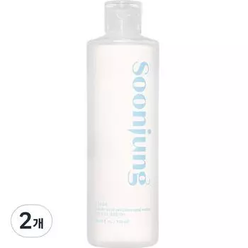 Etude House Soonjung Mildly Acidic 5.5 Cleansing Water, 320ml, 2 units