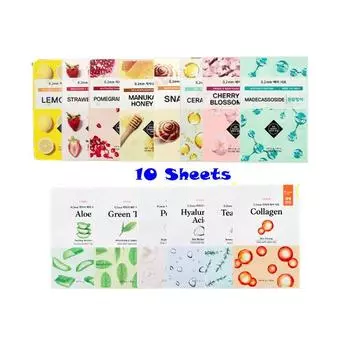 [Etude House] Терапевтическая воздушная маска 0,2 * 10 листов #Hyaluronic Acid